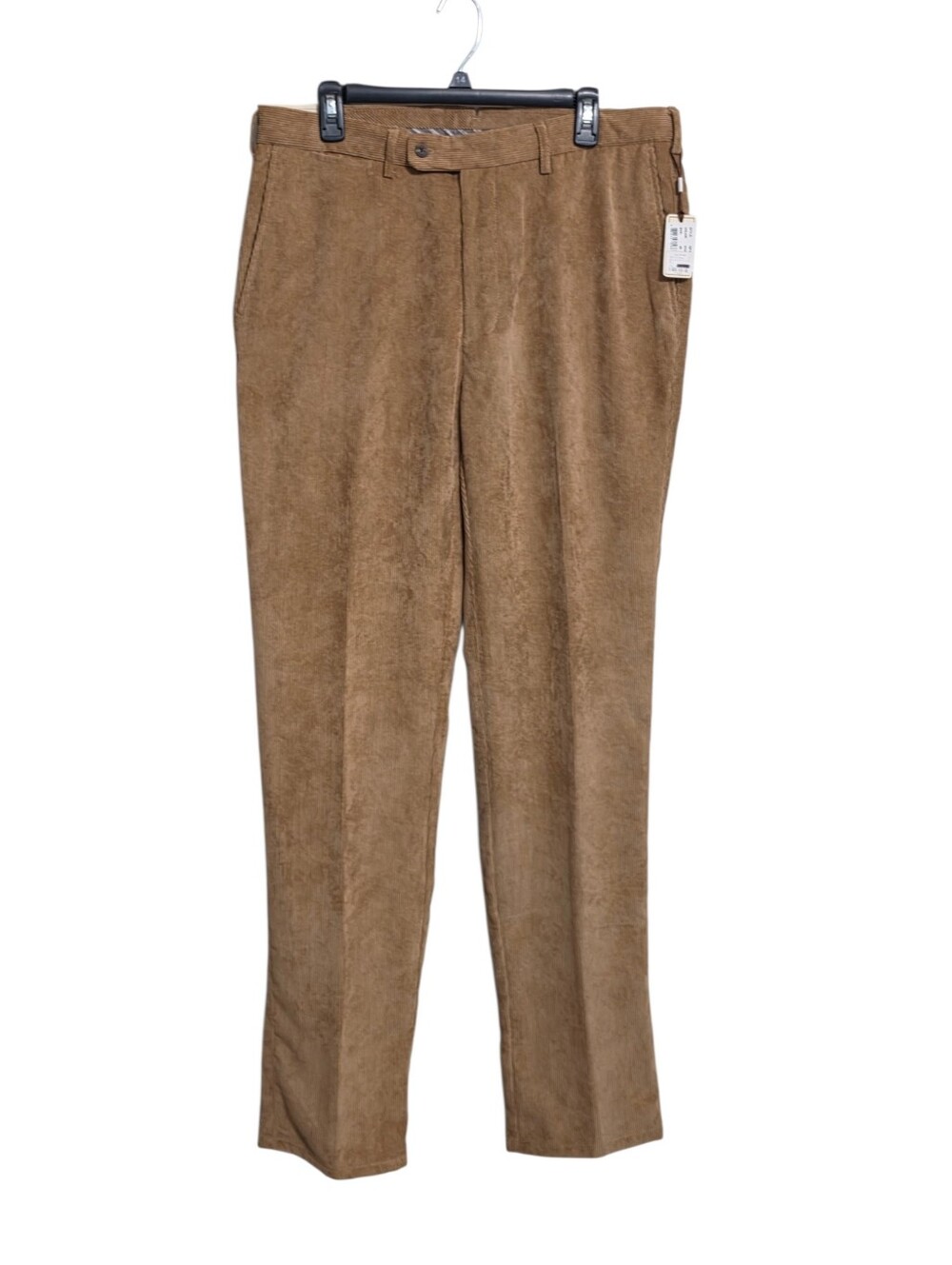 Peter Millar Nanoluxe Tan Corduroy Pants 36X35 Soft NWT